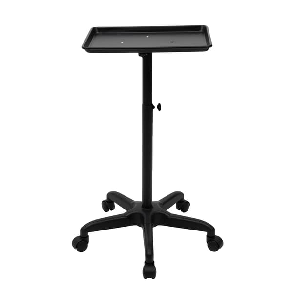 Salonvogn, Justerbar Højde, Holdbare Materialer,sort