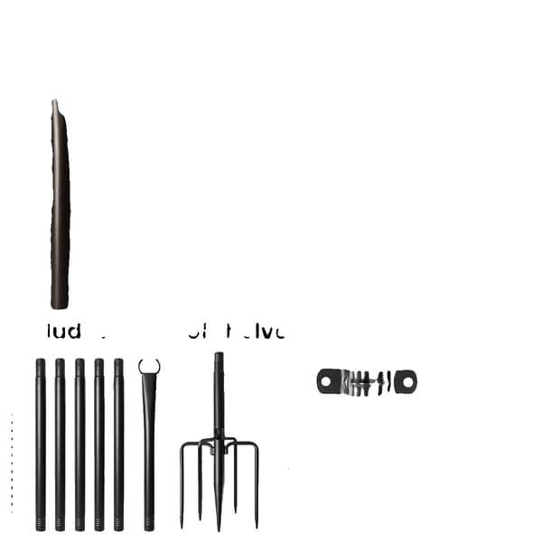 Ljusmaster, Justerbar Höjd, Hållbar Metallkonstruktion,6 PCS