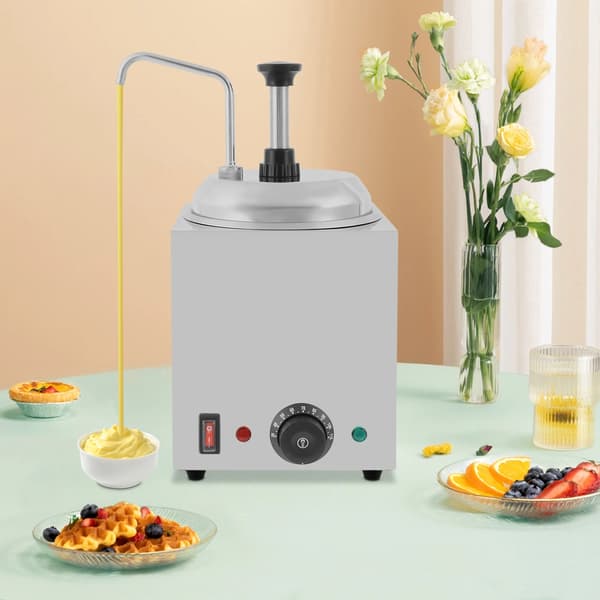Sauce Dispenser, 2,5L Kapacitet, 800W Effekt,Lys Grå