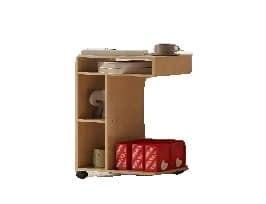 Sidebord, Åbne Rum, Mobil Design,Mørk Khaki