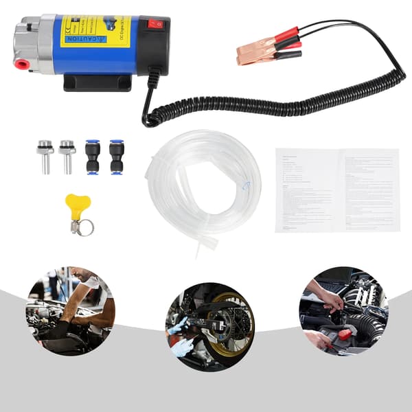 Oljetransferpump, Självprimande, Mångsidig Kompatibilitet,12V