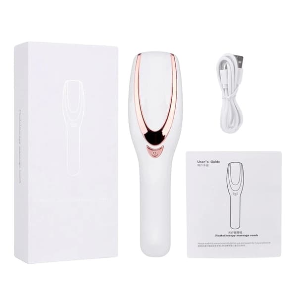 Massagekam, Vibrationsterapi, Dubbel Ljusterapi,VIT