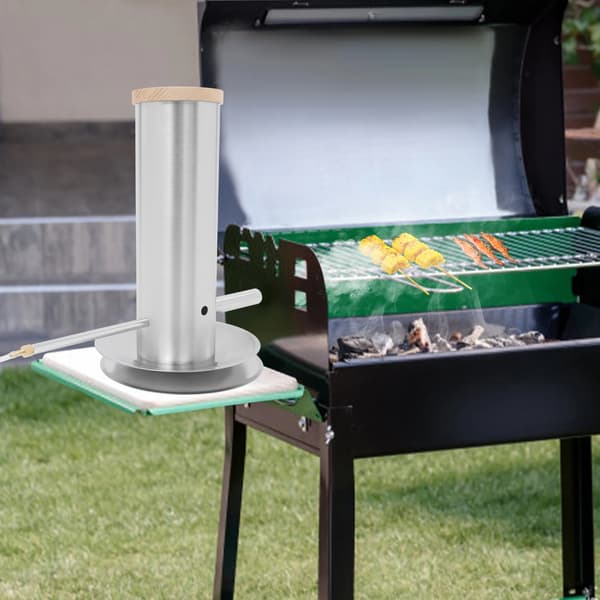 Koldrøgsgenerator, Rustfrit Stål, Effektiv Røggenerering,Sølv