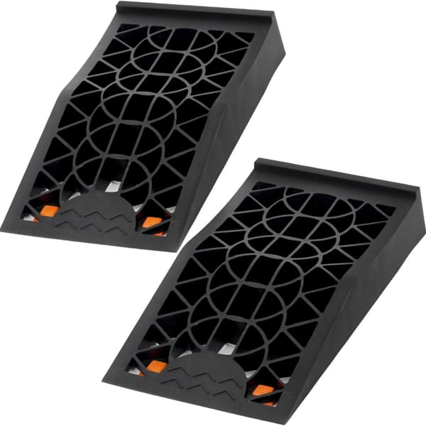 Bilramper, skridsikker overflade, op til 3 tons kapacitet,2PCS