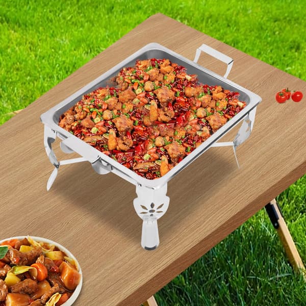 Chafing Dish, 6L Kapacitet, Elegant Design,Silver