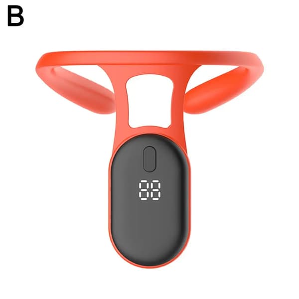 Holdningskorrigerer, Vibrationspåmindelse, Ergonomisk Nakke Design,B