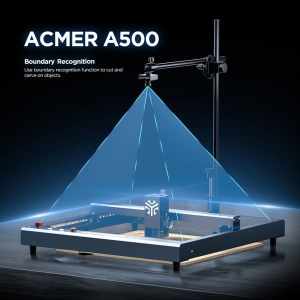 Laserkamera, 5 millioner pixel, intelligent positionering,A500 Sæt