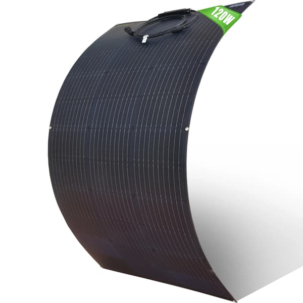 Flexibel solpanel, hållbar konstruktion, hög effektivitet,1st 120W panel