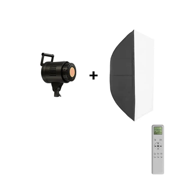 Fotografi Lys, Dagslys-Balanceret, Justerbart Setup,Med 60x90 softbox