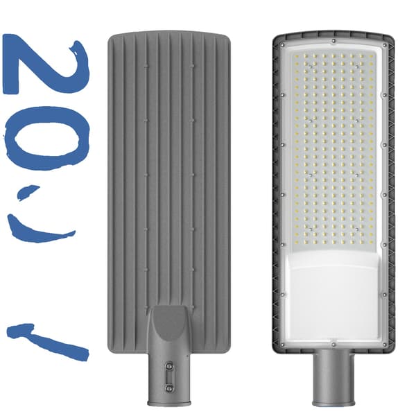 LED Gatubelysning, IP67 Vattentät, Energi Effektiv,200W-6500K