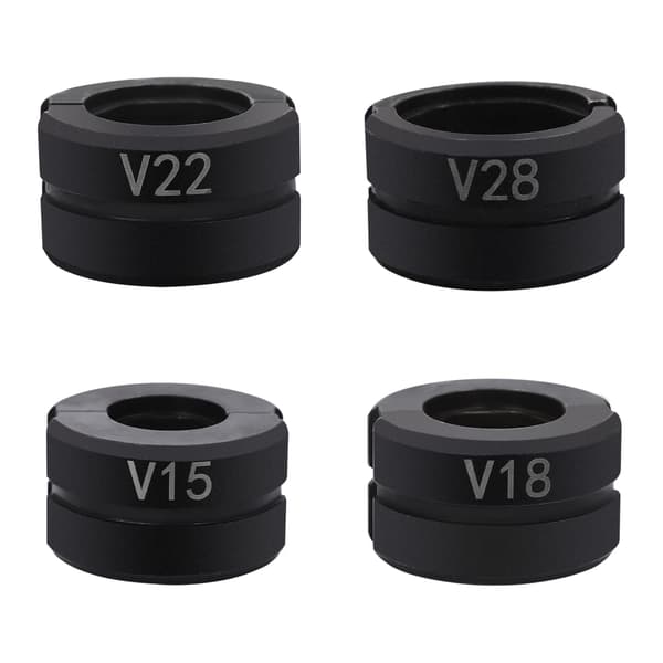 Kobberrør Crimping Dies, Holdbar Konstruktion, Alsidig Brug,sort