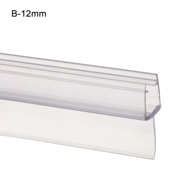Duschskärmsskydd, Hållbart PVC-material, Lätt installation,B-12mm