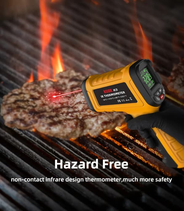 Infraröd Termometer, Bred Mätområde, Hög Precision,H3