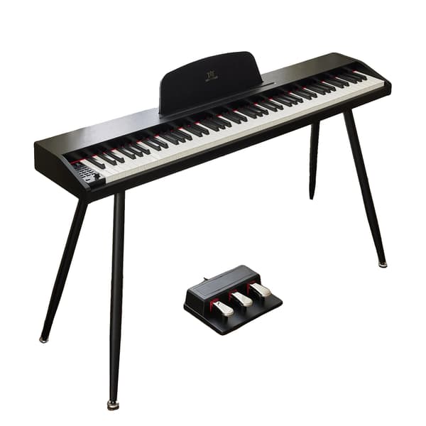 Digitalt Klaver, 88 Taster, MIDI USB Forbindelse,Sort