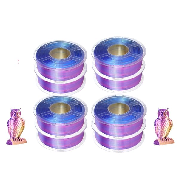 3D-printer filament, dobbelt farvekapacitet, boblefri ydeevne,SKDC-8 RD YL BL
