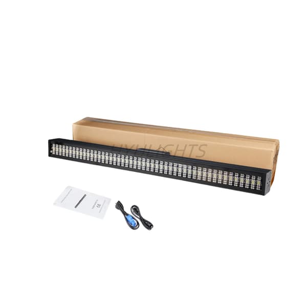 LED Bar Strobe Lys, RGBW Effekter, DMX Kontrol,EU stik