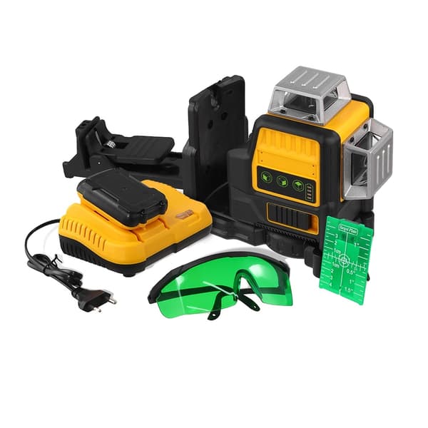 Laser Niveau, 360-Grad Projektion, Forbedret Synlighed,sort