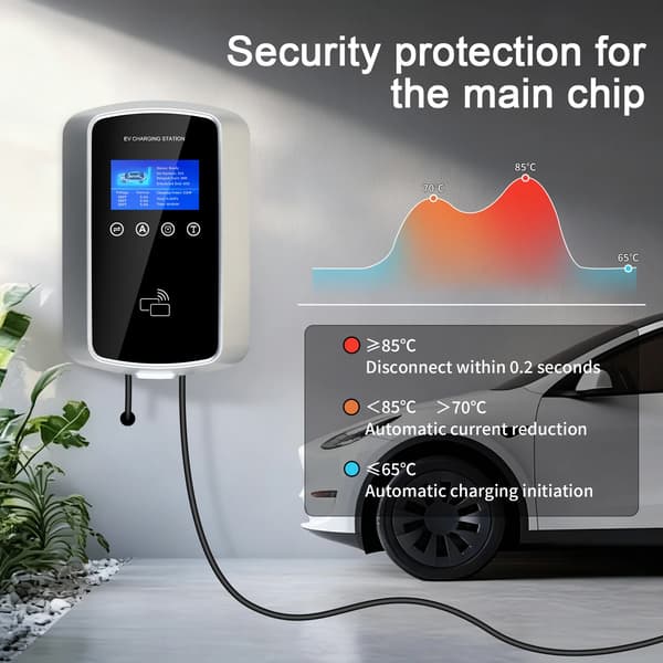 EL-ladestation, WiFi-forbindelse, Smart App-kontrol,22KW 5M