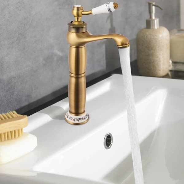 Vaskeskuffe, Antik Design, Holdbare Materialer,Guld