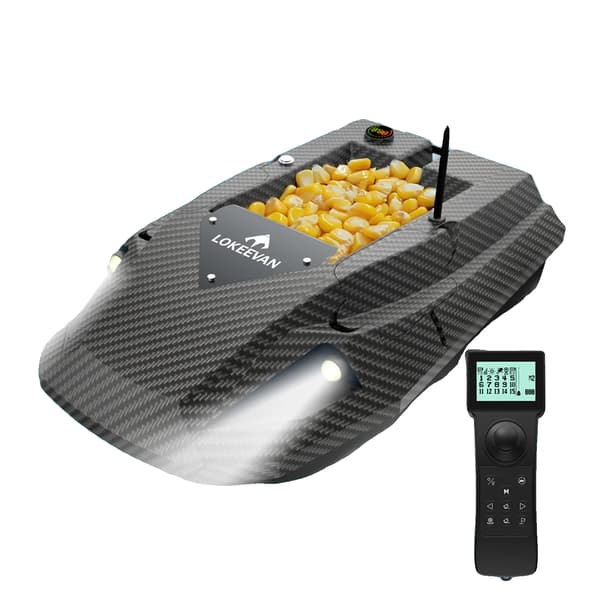 Bait Kastemaskine, GPS Positionering, Holdbart Design,D50B  Sort
