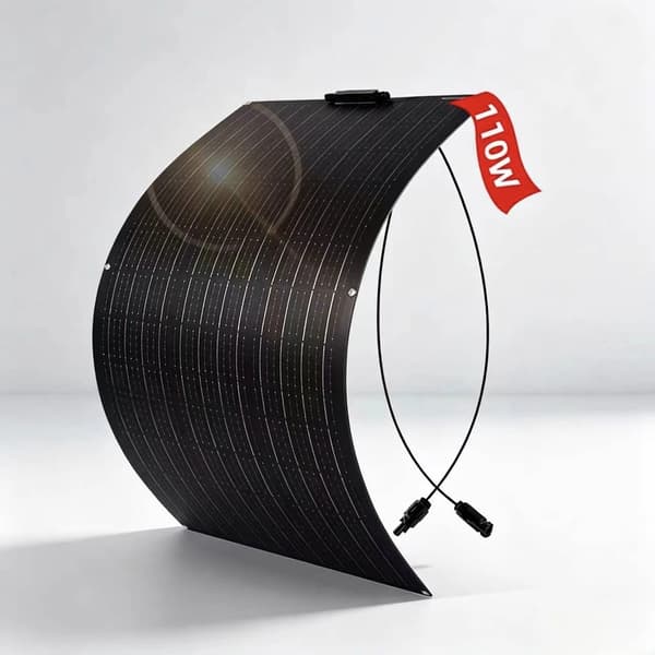 Fleksibel Solpanel, Høj Effektivitet, Letvægtsdesign,1stk 110w panel