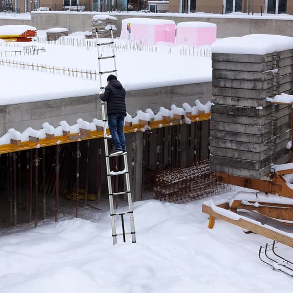 Teleskopstege, Lättviktig, Kompakt Design,MFLF-2.6M