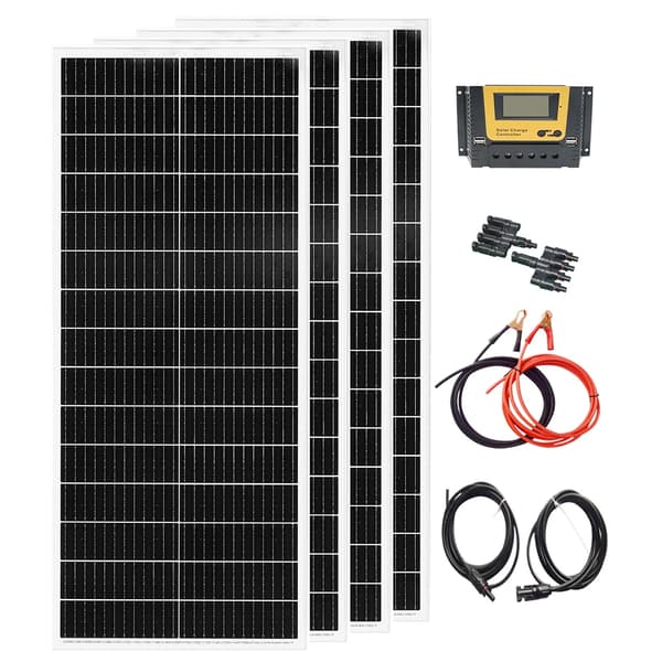 Solpanel, Hög Effektivitet, Mångsidiga Tillämpningar,12V 400W kit