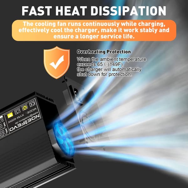 Batteriladdare, 30A Laddström, Säkerhetsskyddsfunktioner,EU