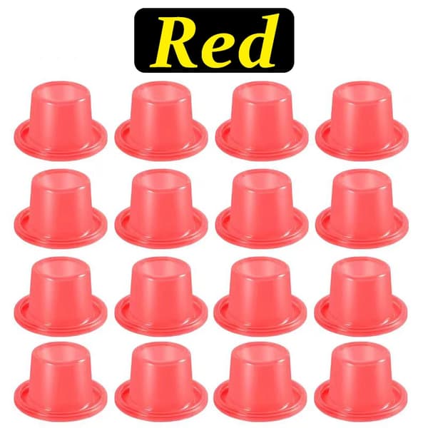 Kran Läcksäker Tätningspackning, Hållbar Silikon, Lätt Installation,Röd, 50pcs-b