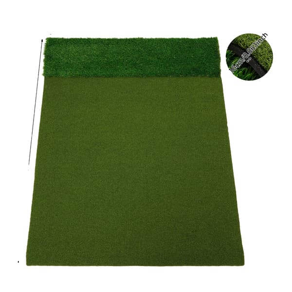 Golfträningsmatta, Hållbar Design, Mångsidiga Tee-positioner,grön