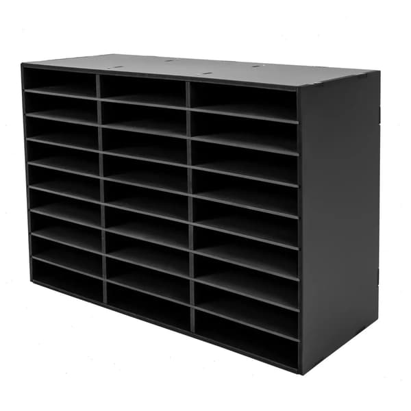 Filorganisator, 27 Rum, Nem Adgang Design,sort