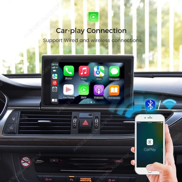CarPlay og Android Auto Adapter, Trådløs Forbindelse, Alsidige Kontrolmuligheder,RMC