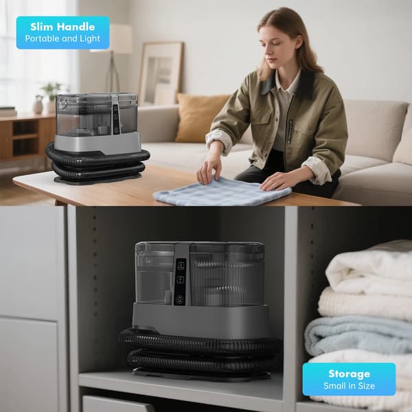 Mattvätt, 600W Effekt, Våt- och Torrfunktion,Maskin