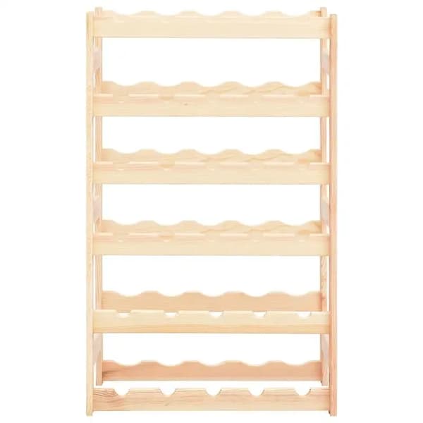 Flaskeholder, Plads til op til 30 flasker, Moderne design,Beige