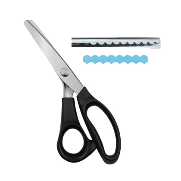 Syrscissors, Tandad kant, Ergonomisk design,Cirkelsegmenttand 7MM