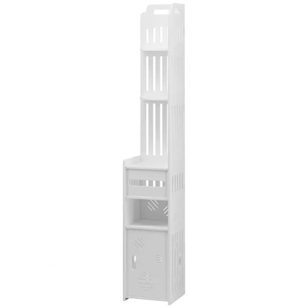 Förvaringsskåp, Modern Design, Mångsidig Användning,Vit