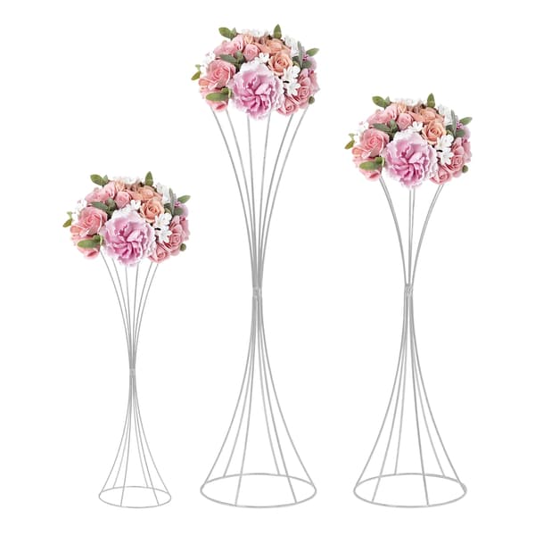 Blomsterställ, Stilig Design, Hållbar Konstruktion,Silver