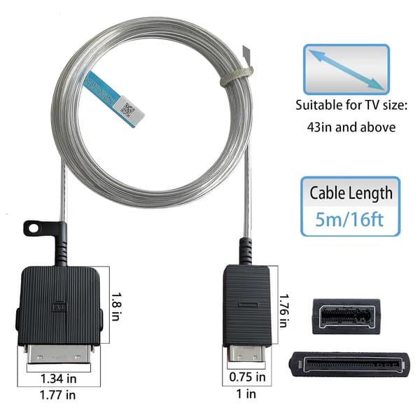 Forbindelseskabel, PVC-materiale, 1m længde, kompatibel med flere modeller, CE-certificeret, vejer 1kg