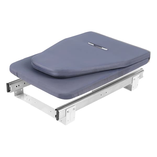 Strykbord, Fällbar Design, 180° Fri Rotation,Grå