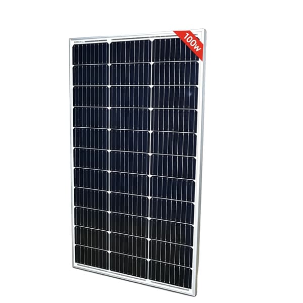 Solpanel, Härdat Glas, Hög Effektivitet,1st 100w panel