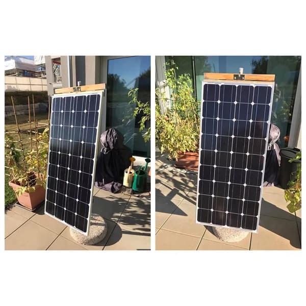 Solpanel, 100W effektkapacitet, monokrystallinsk teknologi,100W