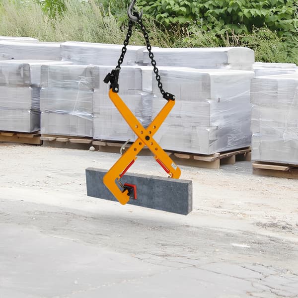 Lyftklämma, Hög Lastkapacitet, Hållbar Konstruktion,Gul