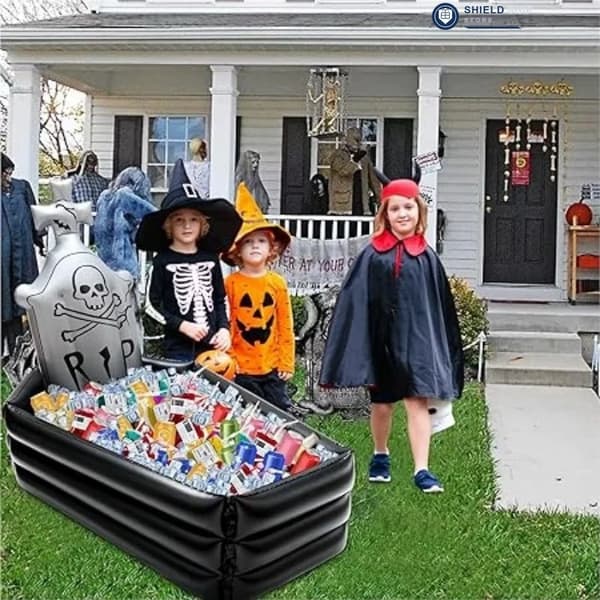 Oppustelig Køler, Halloween Tema, Stor Kapacitet Dekoration,Uden luft