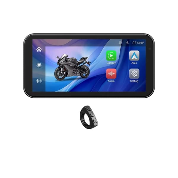 Motorcykel GPS Navigation, IP67 Vandtæt, Trådløs Forbindelse,SS-MTF2-OM