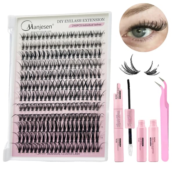 Extensionsvipper Kit, Individuelle Vipper, Nem Anvendelse,12P40D kit