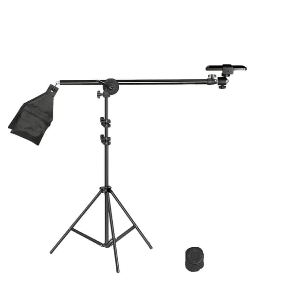 Fotografi Boom Arm, Justerbar Længde, Fuld Tilbehørspakke,Bluetooth-model