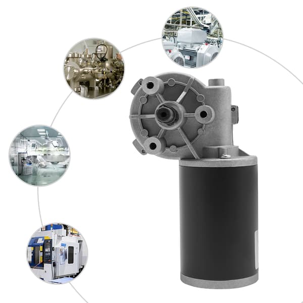 DC Motor Gear Motor, 45W Effekt, 3:60 Reduceringsforhold,0