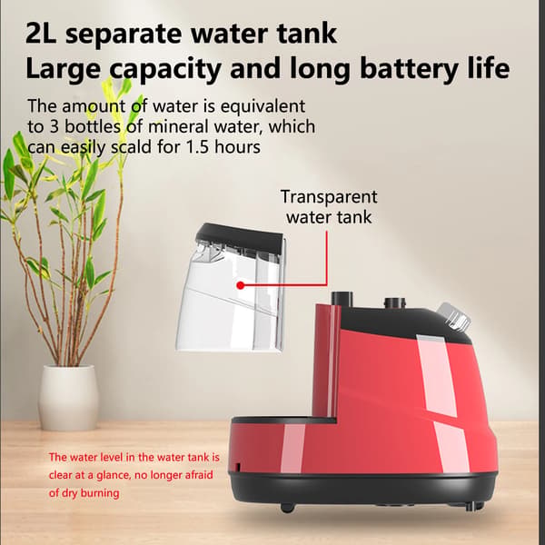 Klänningångare, Kraftfull 2000W, 2L Kapacitet,2000W, EU
