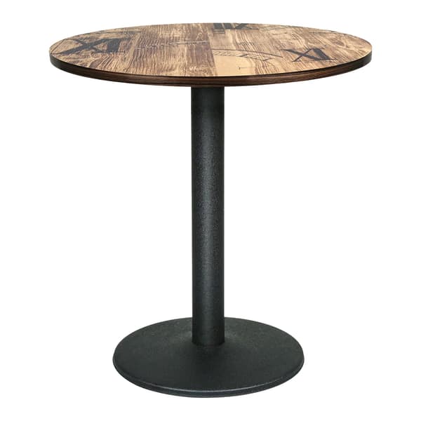 Barbord, Rund Design, Stabil Metallram,1