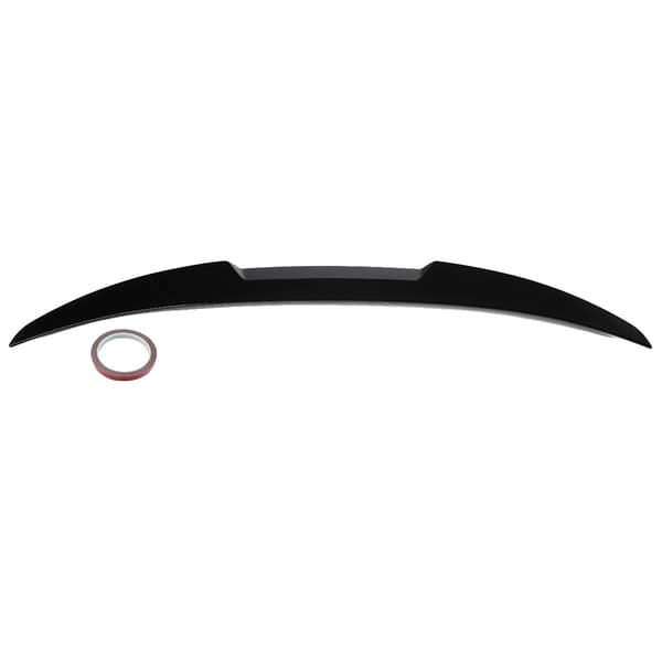 Spoiler Lip, Passer til Luksus Coupe, Bageste Øverste Placering,Glans Sort